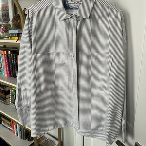 Everlane Striped Button-Down